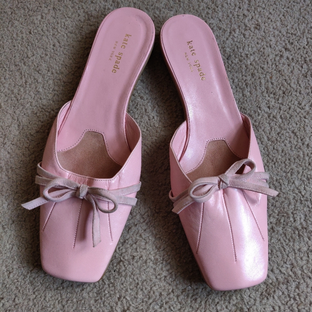 Kate Spade pink flats
